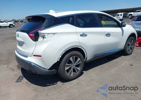 2020 Nissan Murano S Fwd from USA, damaged, VIN 5N1AZ2AJ4LN128662
